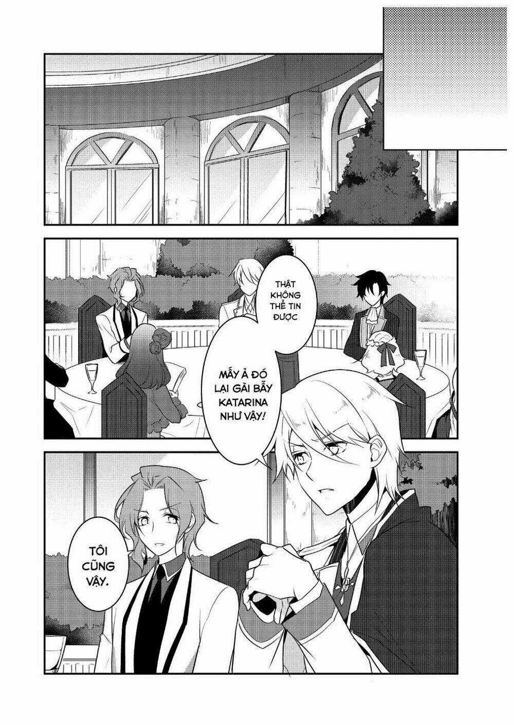 Sau Khi Được Tái Sinh, Tôi Bị Kéo Vào Game Otome Với Vai Trò Nữ Ác Nhân Và Bị Gắn Toàn Flag Đen... Chapter 14 trang 16