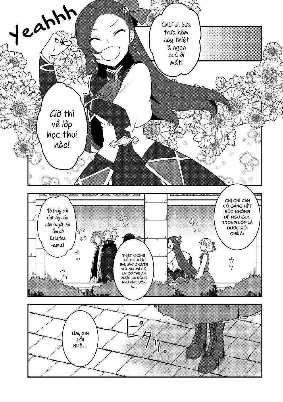 Sau Khi Được Tái Sinh, Tôi Bị Kéo Vào Game Otome Với Vai Trò Nữ Ác Nhân Và Bị Gắn Toàn Flag Đen... Chapter 14 trang 21