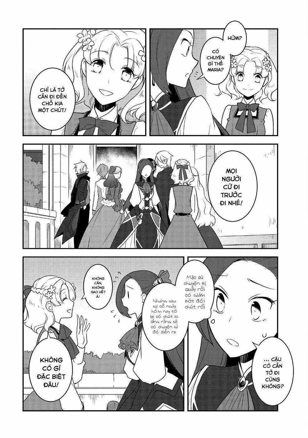 Sau Khi Được Tái Sinh, Tôi Bị Kéo Vào Game Otome Với Vai Trò Nữ Ác Nhân Và Bị Gắn Toàn Flag Đen... Chapter 14 trang 22