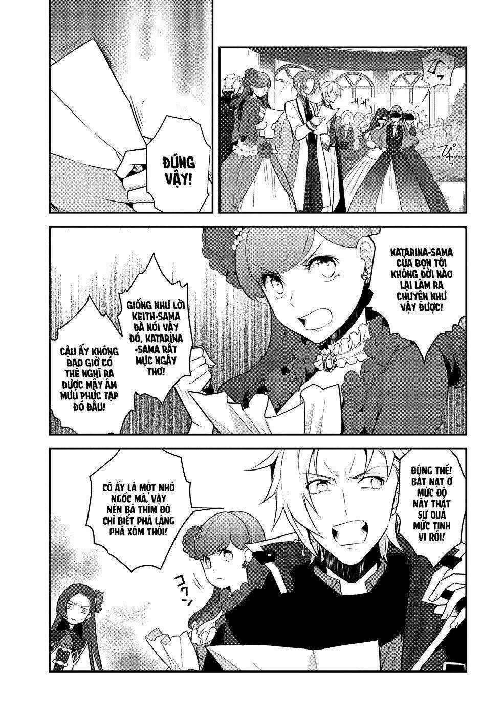 Sau Khi Được Tái Sinh, Tôi Bị Kéo Vào Game Otome Với Vai Trò Nữ Ác Nhân Và Bị Gắn Toàn Flag Đen... Chapter 14 trang 9