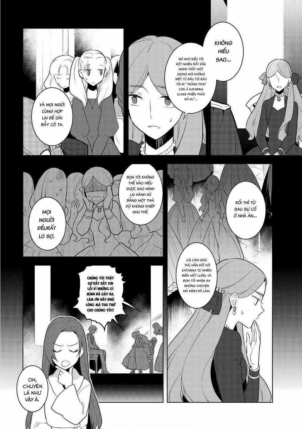Sau Khi Được Tái Sinh, Tôi Bị Kéo Vào Game Otome Với Vai Trò Nữ Ác Nhân Và Bị Gắn Toàn Flag Đen... Chapter 15 trang 18