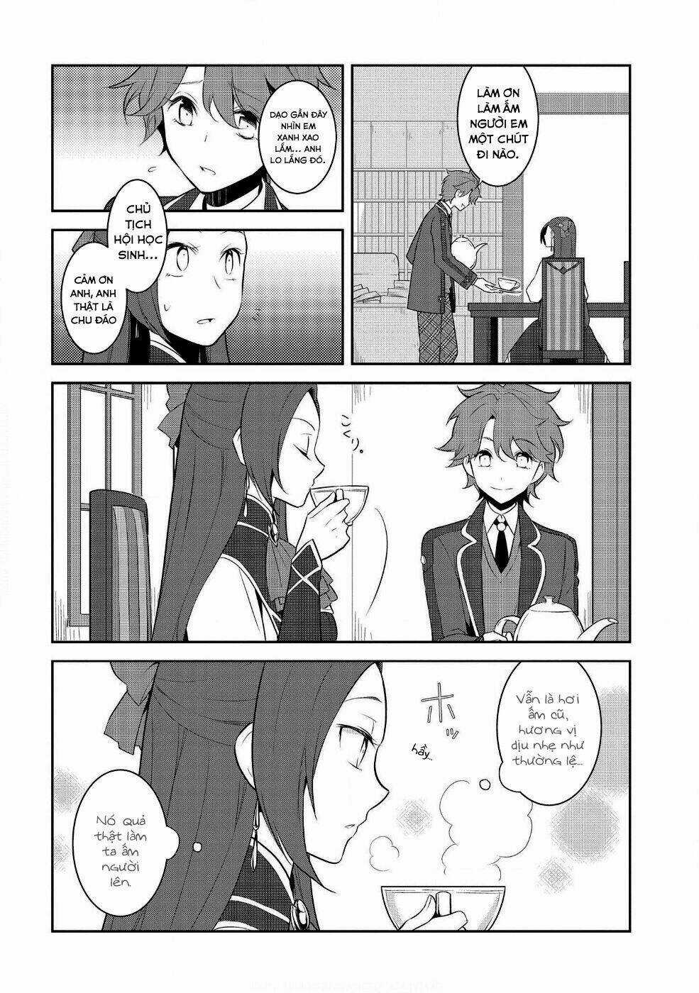 Sau Khi Được Tái Sinh, Tôi Bị Kéo Vào Game Otome Với Vai Trò Nữ Ác Nhân Và Bị Gắn Toàn Flag Đen... Chapter 15 trang 6
