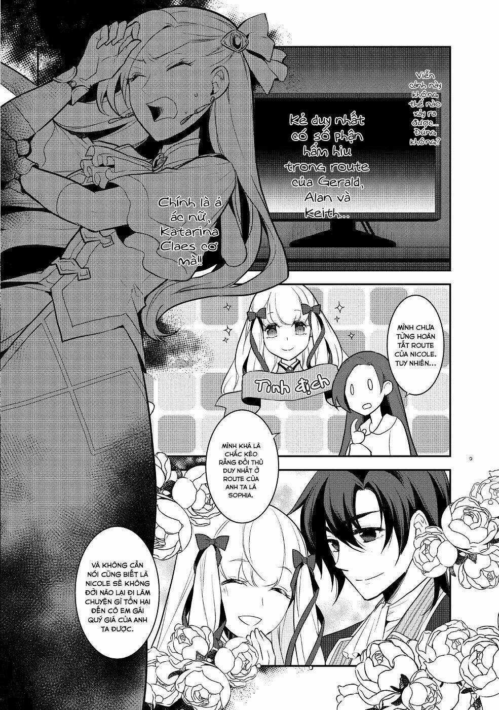 Sau Khi Được Tái Sinh, Tôi Bị Kéo Vào Game Otome Với Vai Trò Nữ Ác Nhân Và Bị Gắn Toàn Flag Đen... Chapter 16 trang 10