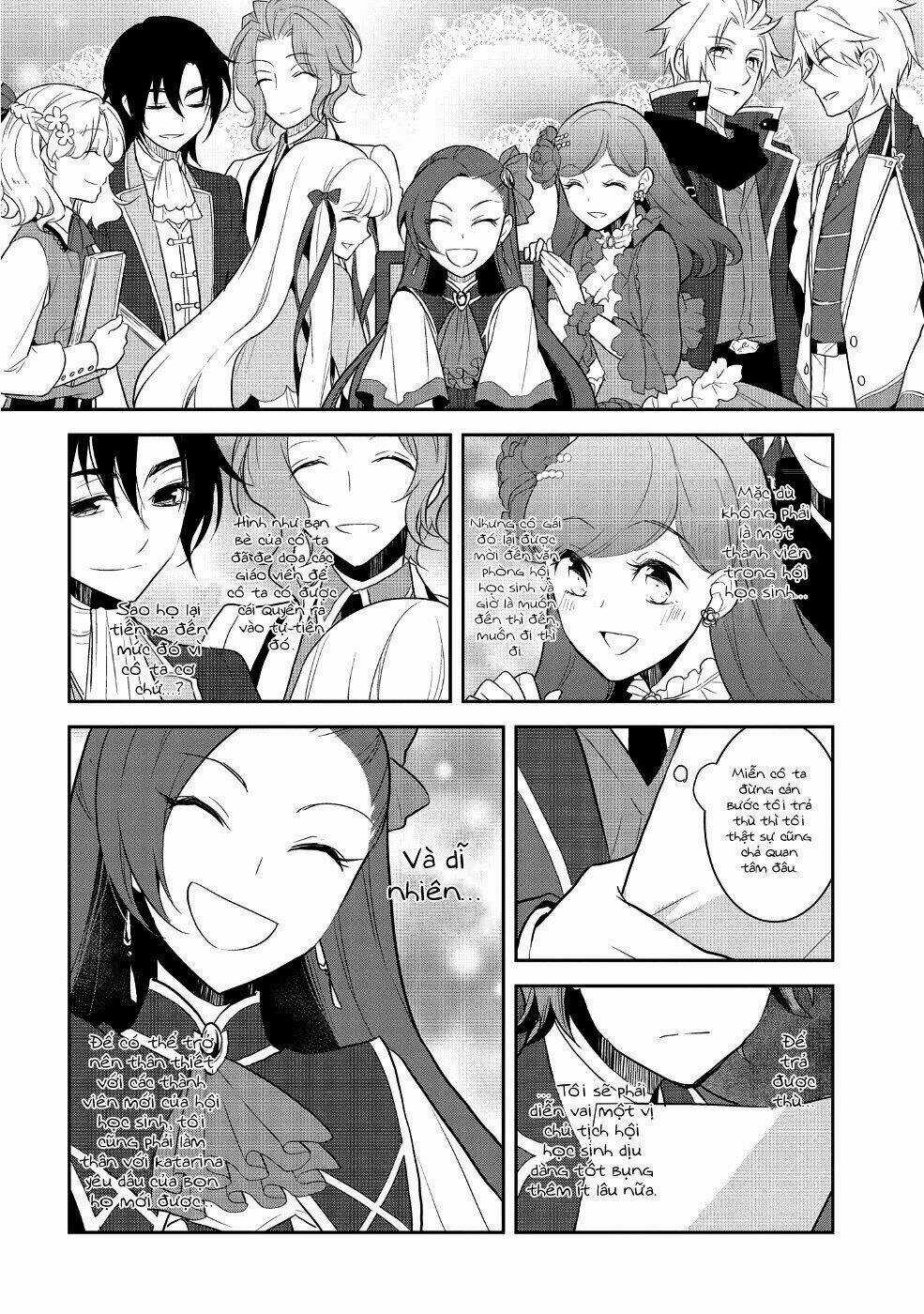 Sau Khi Được Tái Sinh, Tôi Bị Kéo Vào Game Otome Với Vai Trò Nữ Ác Nhân Và Bị Gắn Toàn Flag Đen... Chapter 17 trang 10