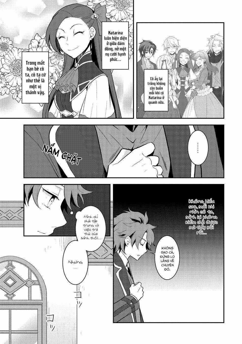 Sau Khi Được Tái Sinh, Tôi Bị Kéo Vào Game Otome Với Vai Trò Nữ Ác Nhân Và Bị Gắn Toàn Flag Đen... Chapter 17 trang 13