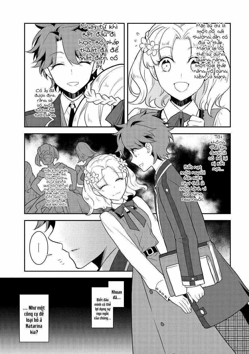 Sau Khi Được Tái Sinh, Tôi Bị Kéo Vào Game Otome Với Vai Trò Nữ Ác Nhân Và Bị Gắn Toàn Flag Đen... Chapter 17 trang 15