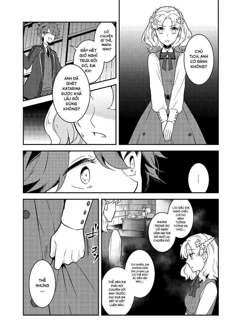 Sau Khi Được Tái Sinh, Tôi Bị Kéo Vào Game Otome Với Vai Trò Nữ Ác Nhân Và Bị Gắn Toàn Flag Đen... Chapter 17 trang 21