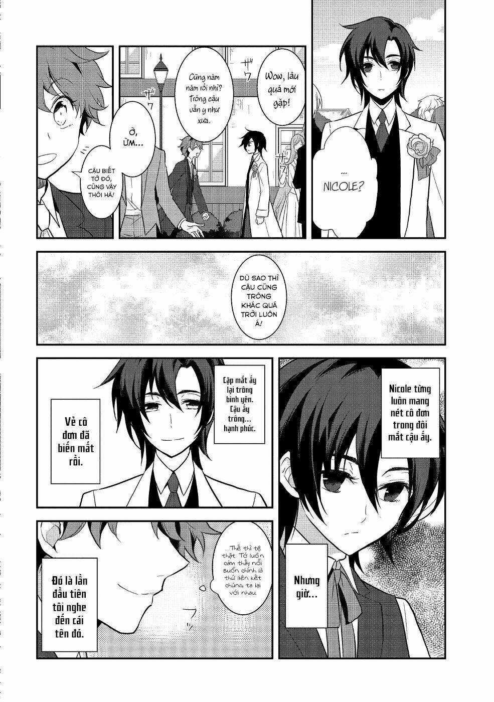 Sau Khi Được Tái Sinh, Tôi Bị Kéo Vào Game Otome Với Vai Trò Nữ Ác Nhân Và Bị Gắn Toàn Flag Đen... Chapter 17 trang 6