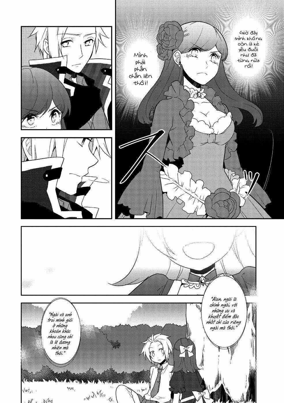 Sau Khi Được Tái Sinh, Tôi Bị Kéo Vào Game Otome Với Vai Trò Nữ Ác Nhân Và Bị Gắn Toàn Flag Đen... Chapter 18 trang 12