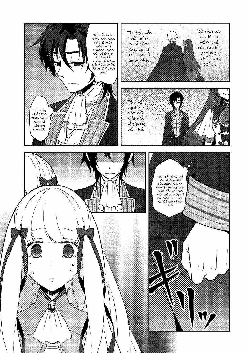 Sau Khi Được Tái Sinh, Tôi Bị Kéo Vào Game Otome Với Vai Trò Nữ Ác Nhân Và Bị Gắn Toàn Flag Đen... Chapter 18 trang 17