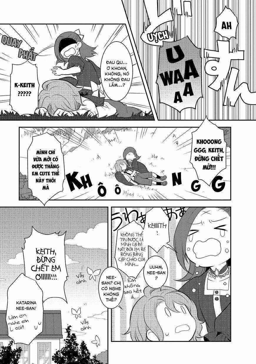 Sau Khi Được Tái Sinh, Tôi Bị Kéo Vào Game Otome Với Vai Trò Nữ Ác Nhân Và Bị Gắn Toàn Flag Đen... Chapter 2 trang 17