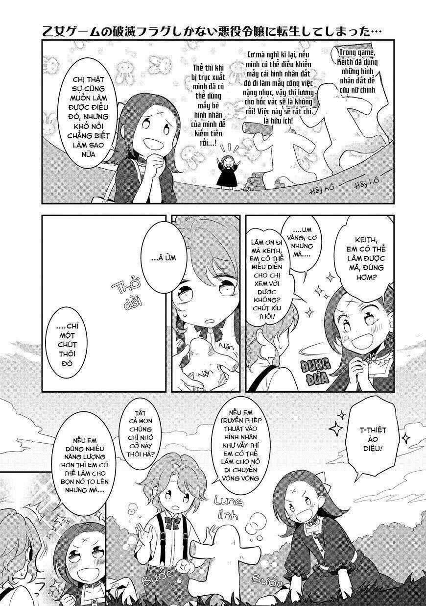 Sau Khi Được Tái Sinh, Tôi Bị Kéo Vào Game Otome Với Vai Trò Nữ Ác Nhân Và Bị Gắn Toàn Flag Đen... Chapter 2 trang 20