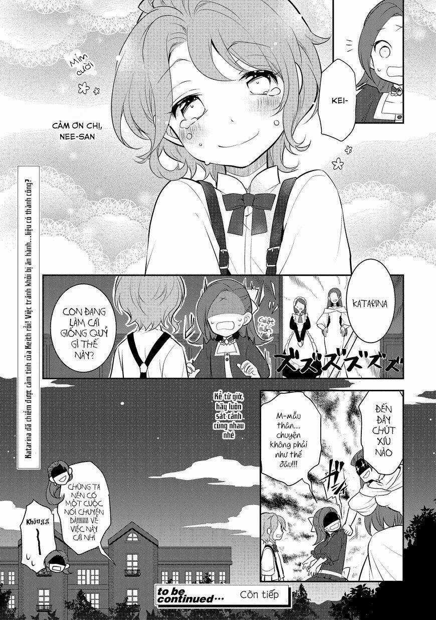 Sau Khi Được Tái Sinh, Tôi Bị Kéo Vào Game Otome Với Vai Trò Nữ Ác Nhân Và Bị Gắn Toàn Flag Đen... Chapter 2 trang 34