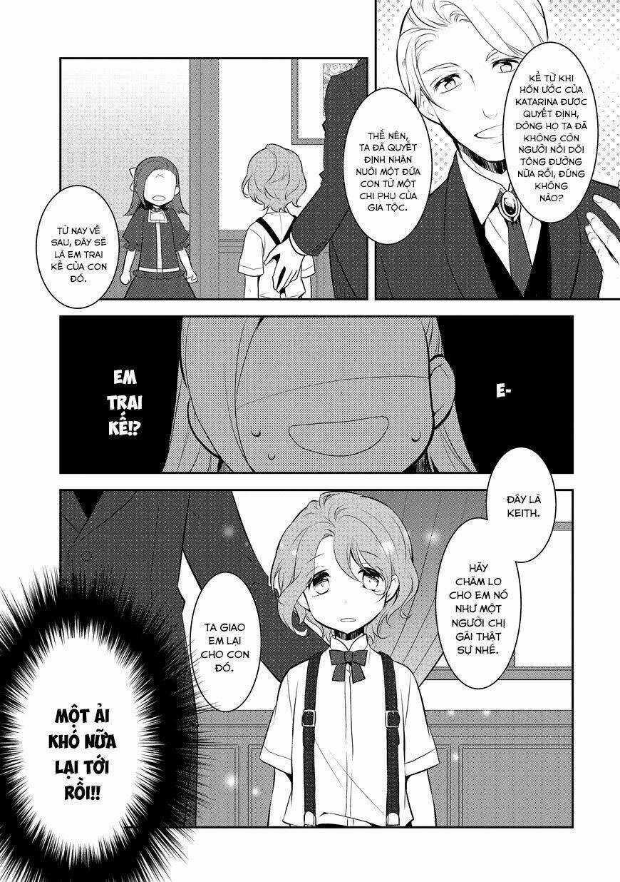 Sau Khi Được Tái Sinh, Tôi Bị Kéo Vào Game Otome Với Vai Trò Nữ Ác Nhân Và Bị Gắn Toàn Flag Đen... Chapter 2 trang 4