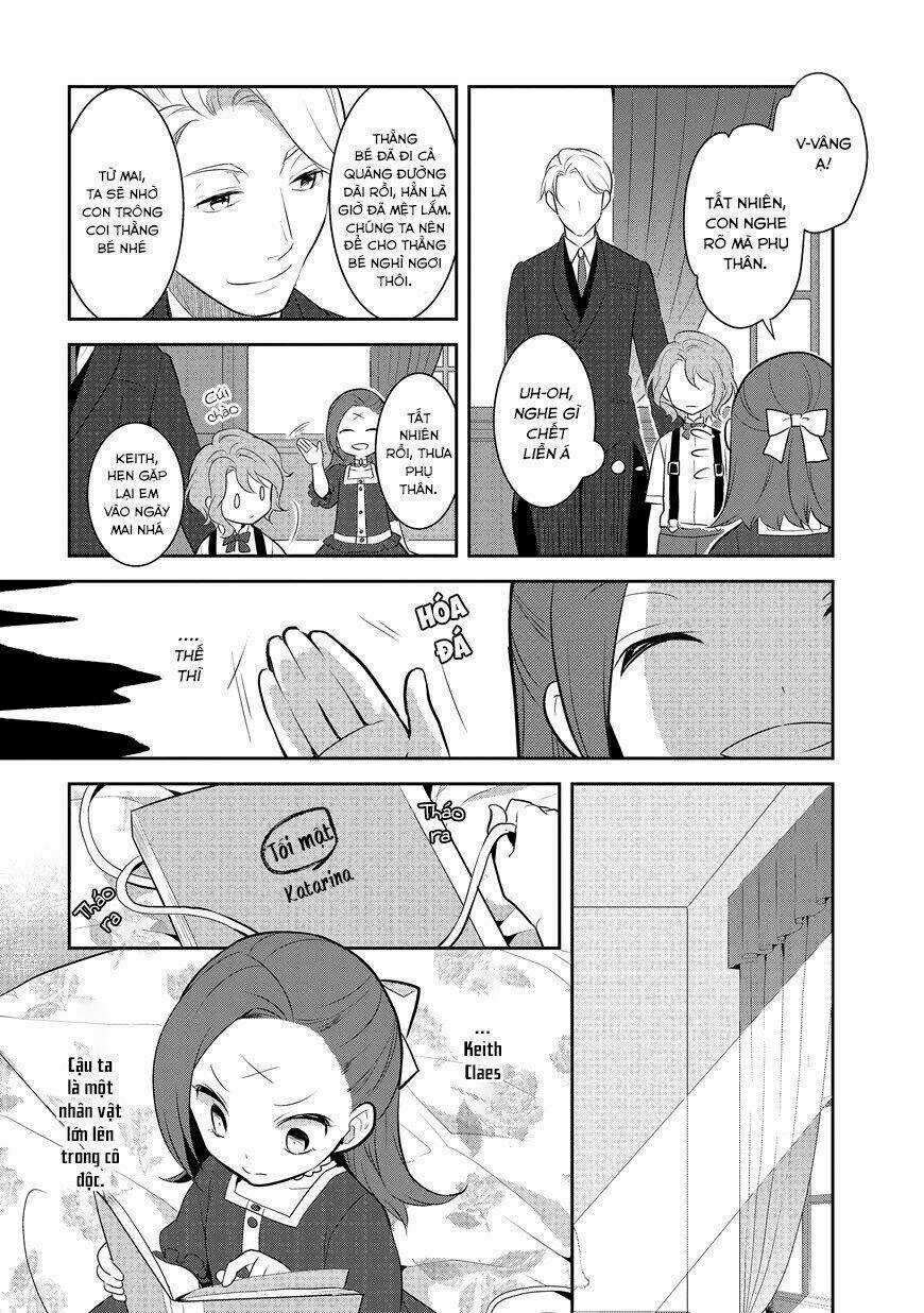 Sau Khi Được Tái Sinh, Tôi Bị Kéo Vào Game Otome Với Vai Trò Nữ Ác Nhân Và Bị Gắn Toàn Flag Đen... Chapter 2 trang 7