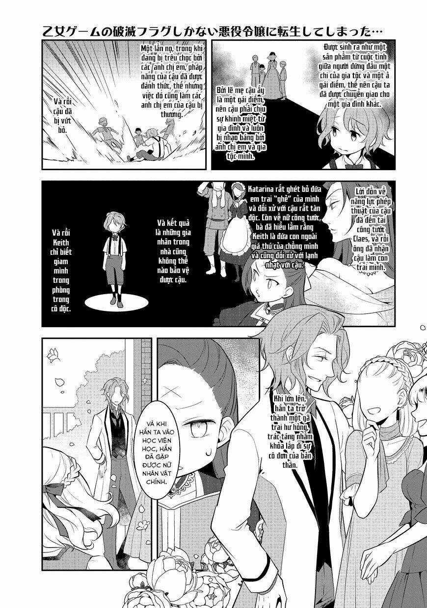 Sau Khi Được Tái Sinh, Tôi Bị Kéo Vào Game Otome Với Vai Trò Nữ Ác Nhân Và Bị Gắn Toàn Flag Đen... Chapter 2 trang 8