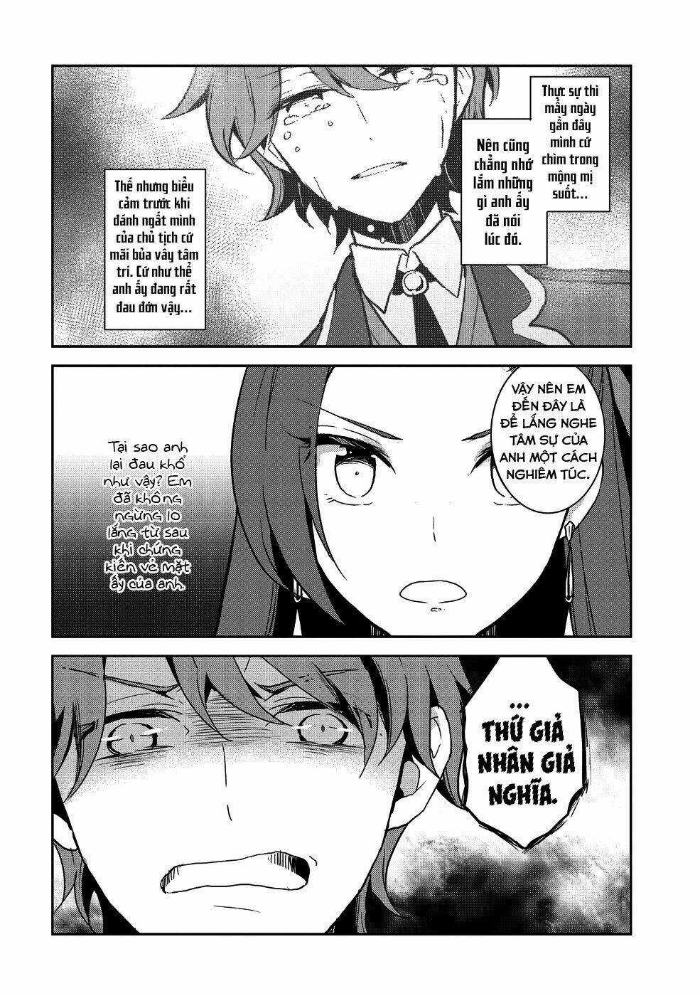 Sau Khi Được Tái Sinh, Tôi Bị Kéo Vào Game Otome Với Vai Trò Nữ Ác Nhân Và Bị Gắn Toàn Flag Đen... Chapter 20 trang 18