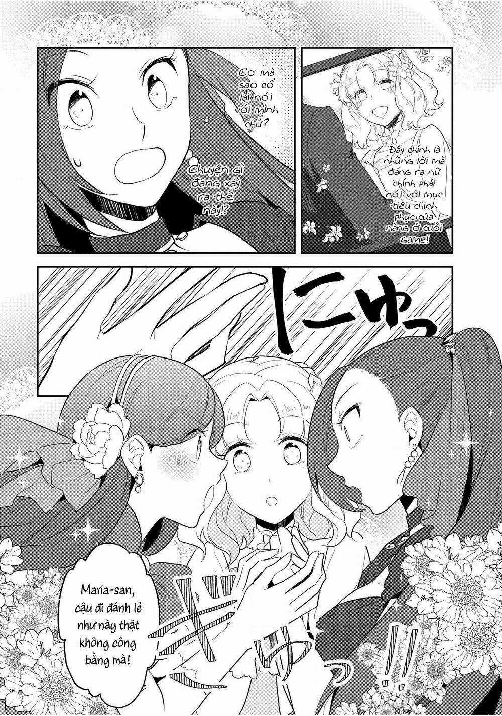 Sau Khi Được Tái Sinh, Tôi Bị Kéo Vào Game Otome Với Vai Trò Nữ Ác Nhân Và Bị Gắn Toàn Flag Đen... Chapter 22 trang 24