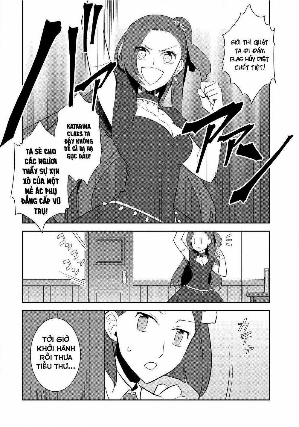 Sau Khi Được Tái Sinh, Tôi Bị Kéo Vào Game Otome Với Vai Trò Nữ Ác Nhân Và Bị Gắn Toàn Flag Đen... Chapter 22 trang 6