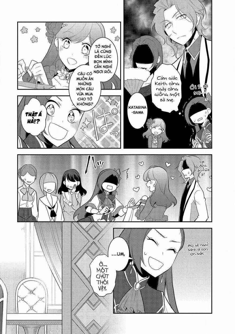 Sau Khi Được Tái Sinh, Tôi Bị Kéo Vào Game Otome Với Vai Trò Nữ Ác Nhân Và Bị Gắn Toàn Flag Đen... Chapter 24 trang 10