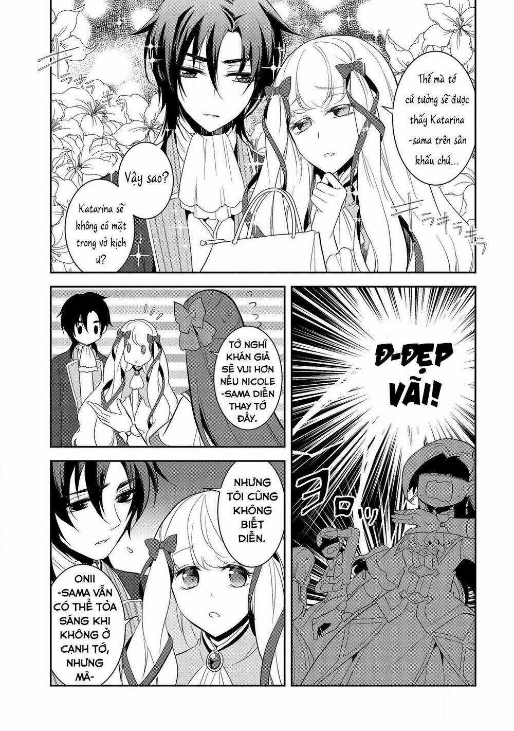 Sau Khi Được Tái Sinh, Tôi Bị Kéo Vào Game Otome Với Vai Trò Nữ Ác Nhân Và Bị Gắn Toàn Flag Đen... Chapter 24 trang 23