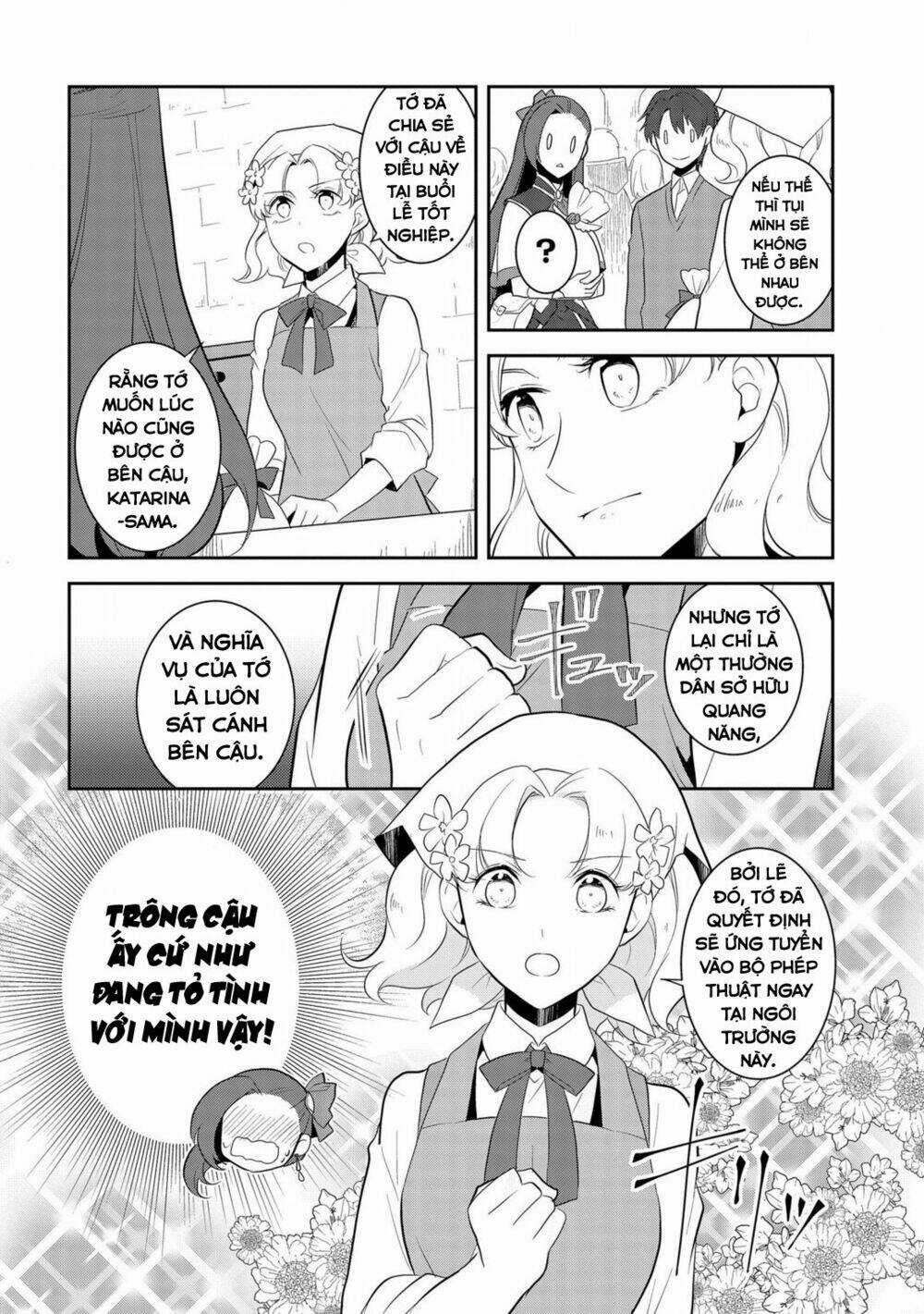 Sau Khi Được Tái Sinh, Tôi Bị Kéo Vào Game Otome Với Vai Trò Nữ Ác Nhân Và Bị Gắn Toàn Flag Đen... Chapter 25 trang 8