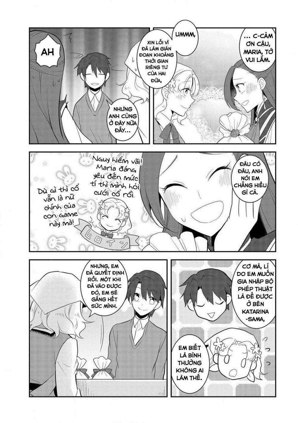 Sau Khi Được Tái Sinh, Tôi Bị Kéo Vào Game Otome Với Vai Trò Nữ Ác Nhân Và Bị Gắn Toàn Flag Đen... Chapter 25 trang 9