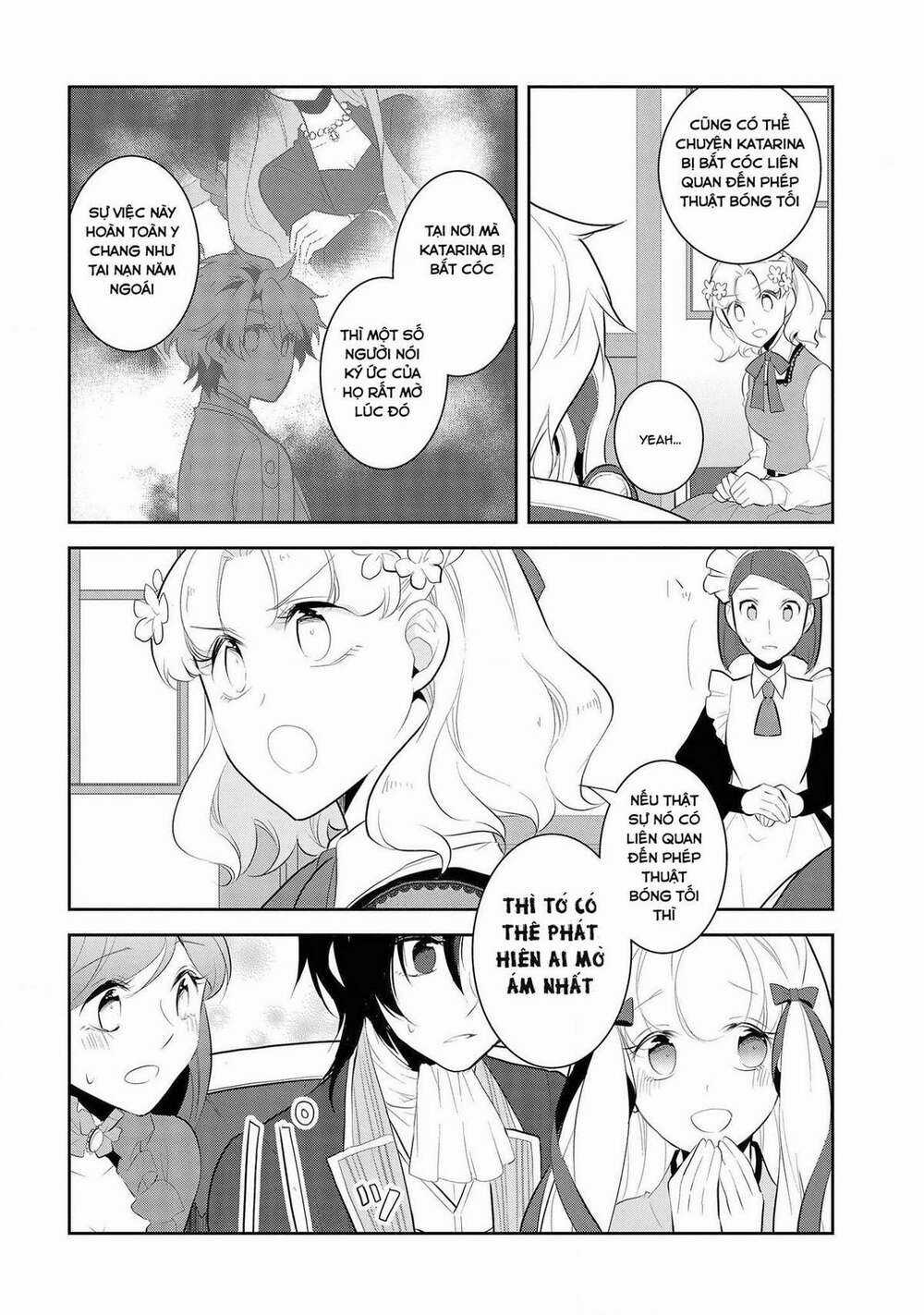 Sau Khi Được Tái Sinh, Tôi Bị Kéo Vào Game Otome Với Vai Trò Nữ Ác Nhân Và Bị Gắn Toàn Flag Đen... Chapter 28 trang 10