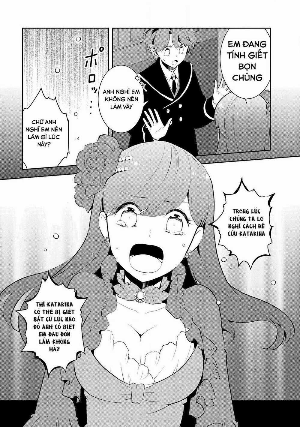 Sau Khi Được Tái Sinh, Tôi Bị Kéo Vào Game Otome Với Vai Trò Nữ Ác Nhân Và Bị Gắn Toàn Flag Đen... Chapter 28 trang 14