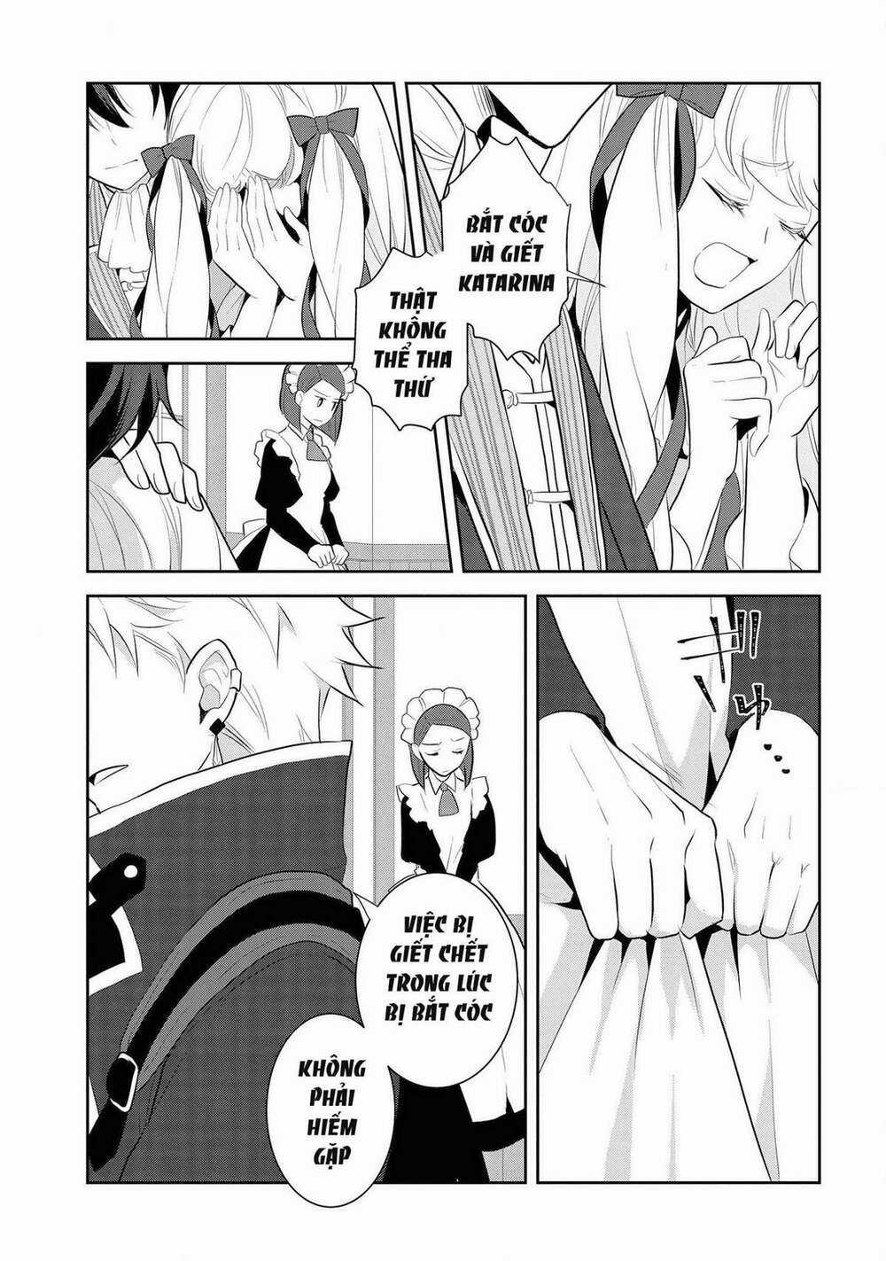 Sau Khi Được Tái Sinh, Tôi Bị Kéo Vào Game Otome Với Vai Trò Nữ Ác Nhân Và Bị Gắn Toàn Flag Đen... Chapter 28 trang 7