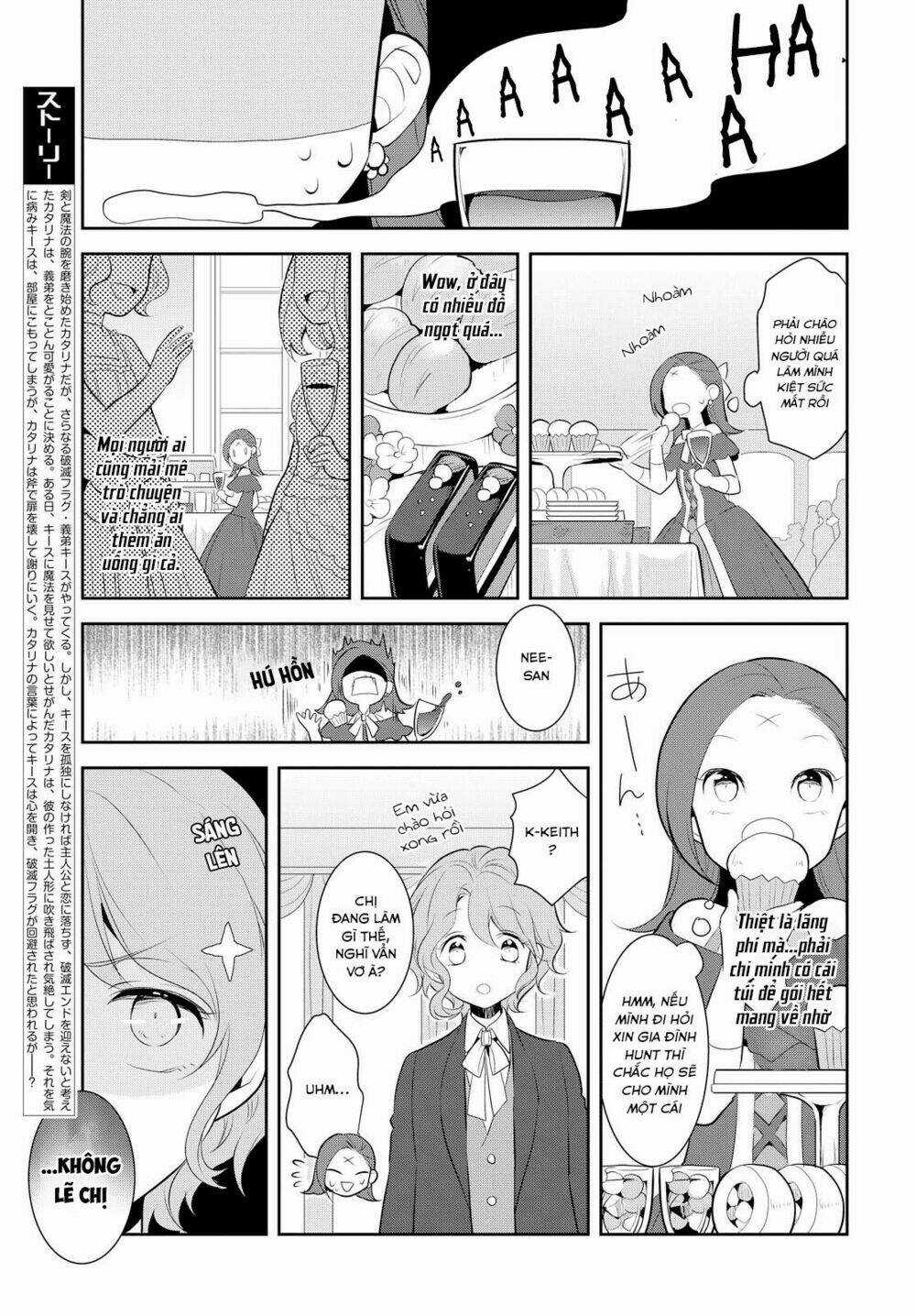 Sau Khi Được Tái Sinh, Tôi Bị Kéo Vào Game Otome Với Vai Trò Nữ Ác Nhân Và Bị Gắn Toàn Flag Đen... Chapter 3 trang 11