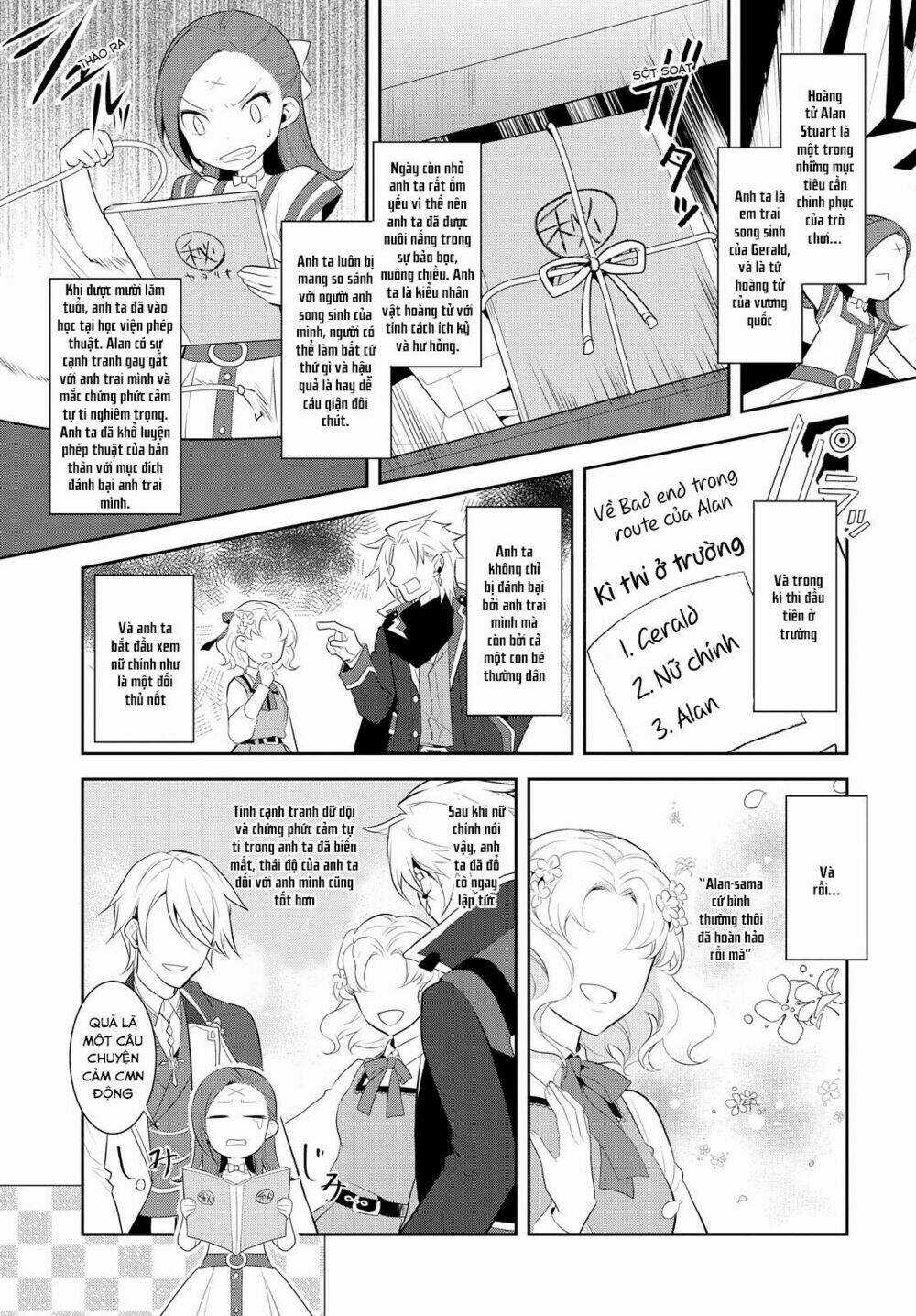 Sau Khi Được Tái Sinh, Tôi Bị Kéo Vào Game Otome Với Vai Trò Nữ Ác Nhân Và Bị Gắn Toàn Flag Đen... Chapter 3 trang 25