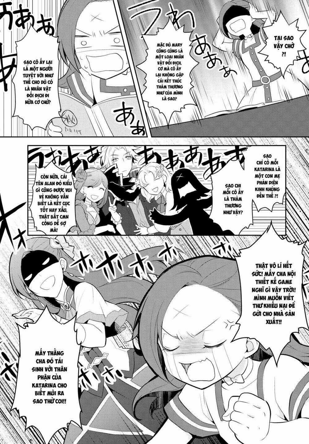 Sau Khi Được Tái Sinh, Tôi Bị Kéo Vào Game Otome Với Vai Trò Nữ Ác Nhân Và Bị Gắn Toàn Flag Đen... Chapter 3 trang 27