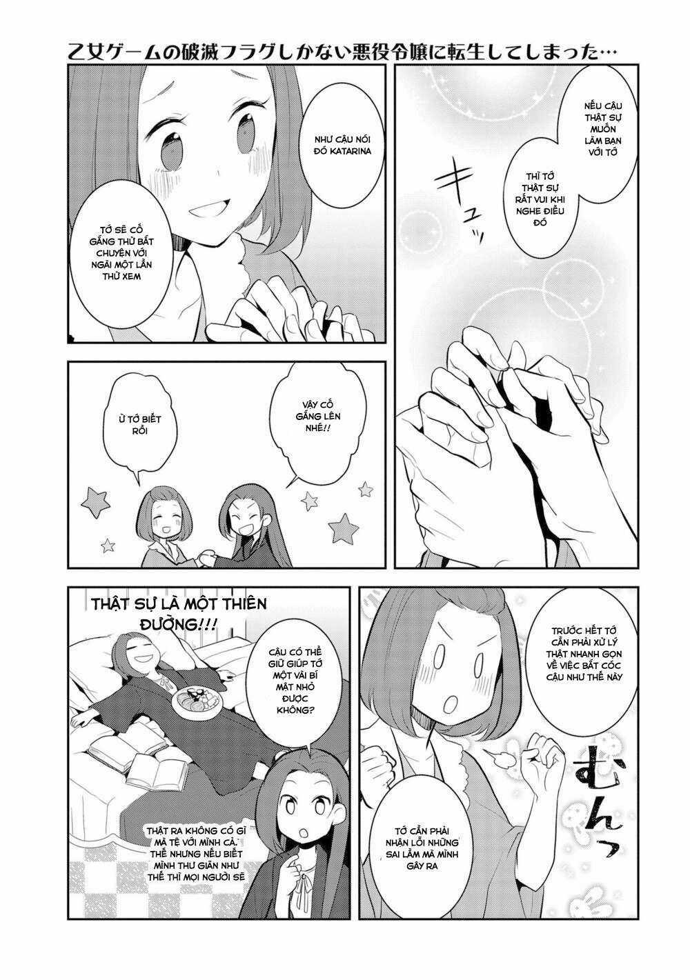 Sau Khi Được Tái Sinh, Tôi Bị Kéo Vào Game Otome Với Vai Trò Nữ Ác Nhân Và Bị Gắn Toàn Flag Đen... Chapter 30 trang 19