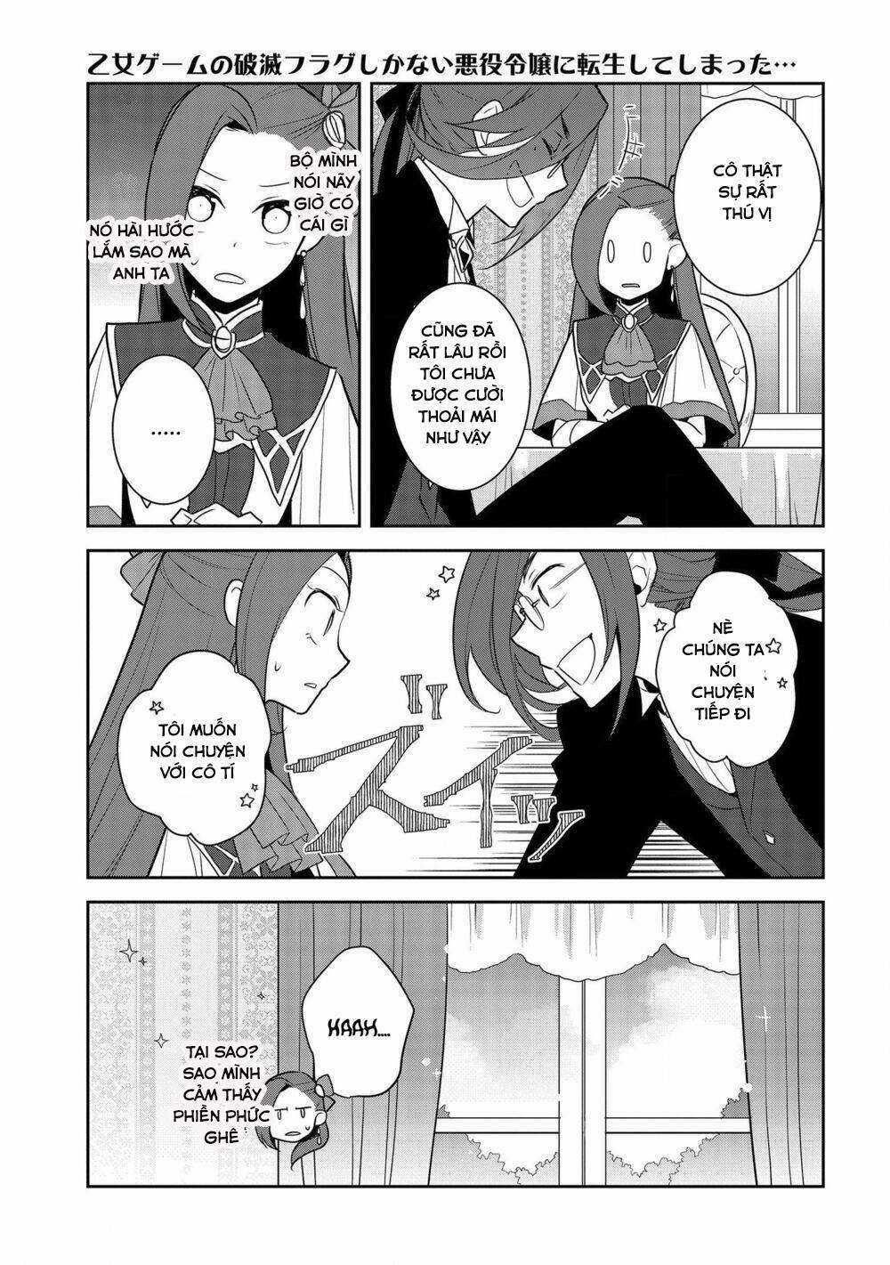 Sau Khi Được Tái Sinh, Tôi Bị Kéo Vào Game Otome Với Vai Trò Nữ Ác Nhân Và Bị Gắn Toàn Flag Đen... Chapter 32.1 trang 12