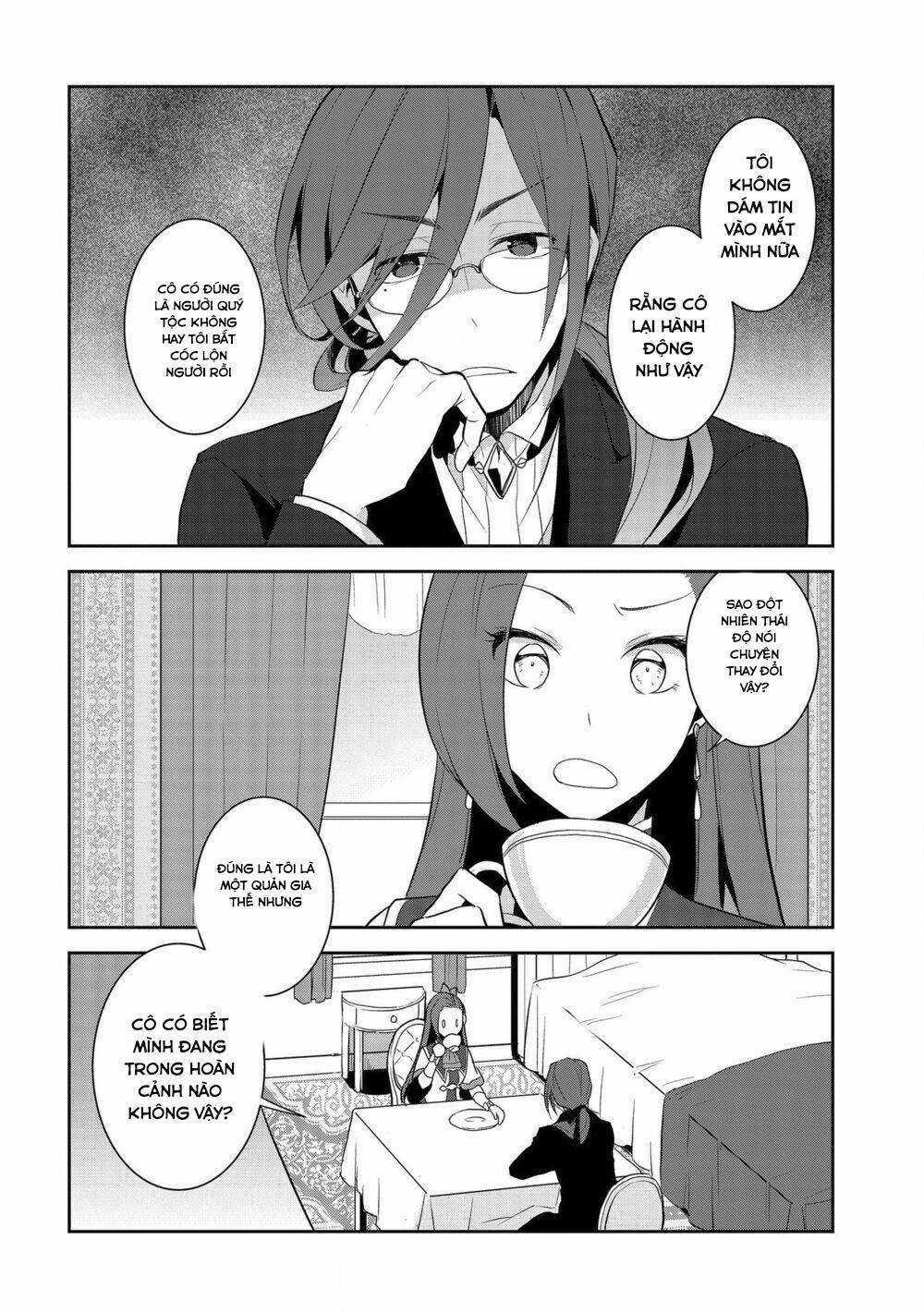 Sau Khi Được Tái Sinh, Tôi Bị Kéo Vào Game Otome Với Vai Trò Nữ Ác Nhân Và Bị Gắn Toàn Flag Đen... Chapter 32.1 trang 3