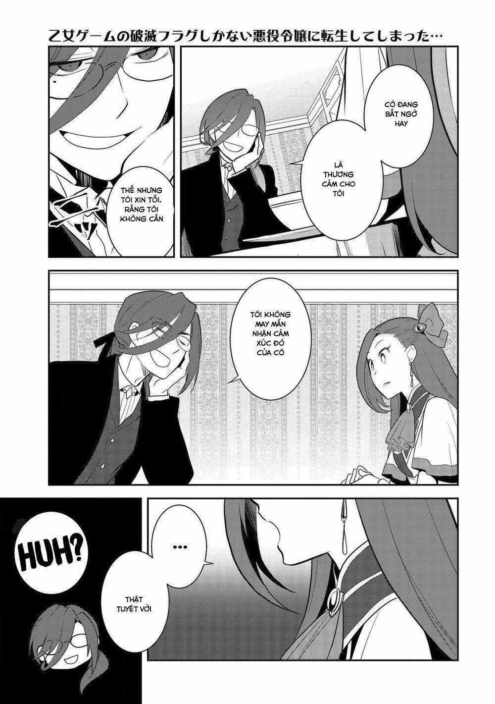 Sau Khi Được Tái Sinh, Tôi Bị Kéo Vào Game Otome Với Vai Trò Nữ Ác Nhân Và Bị Gắn Toàn Flag Đen... Chapter 32.1 trang 8