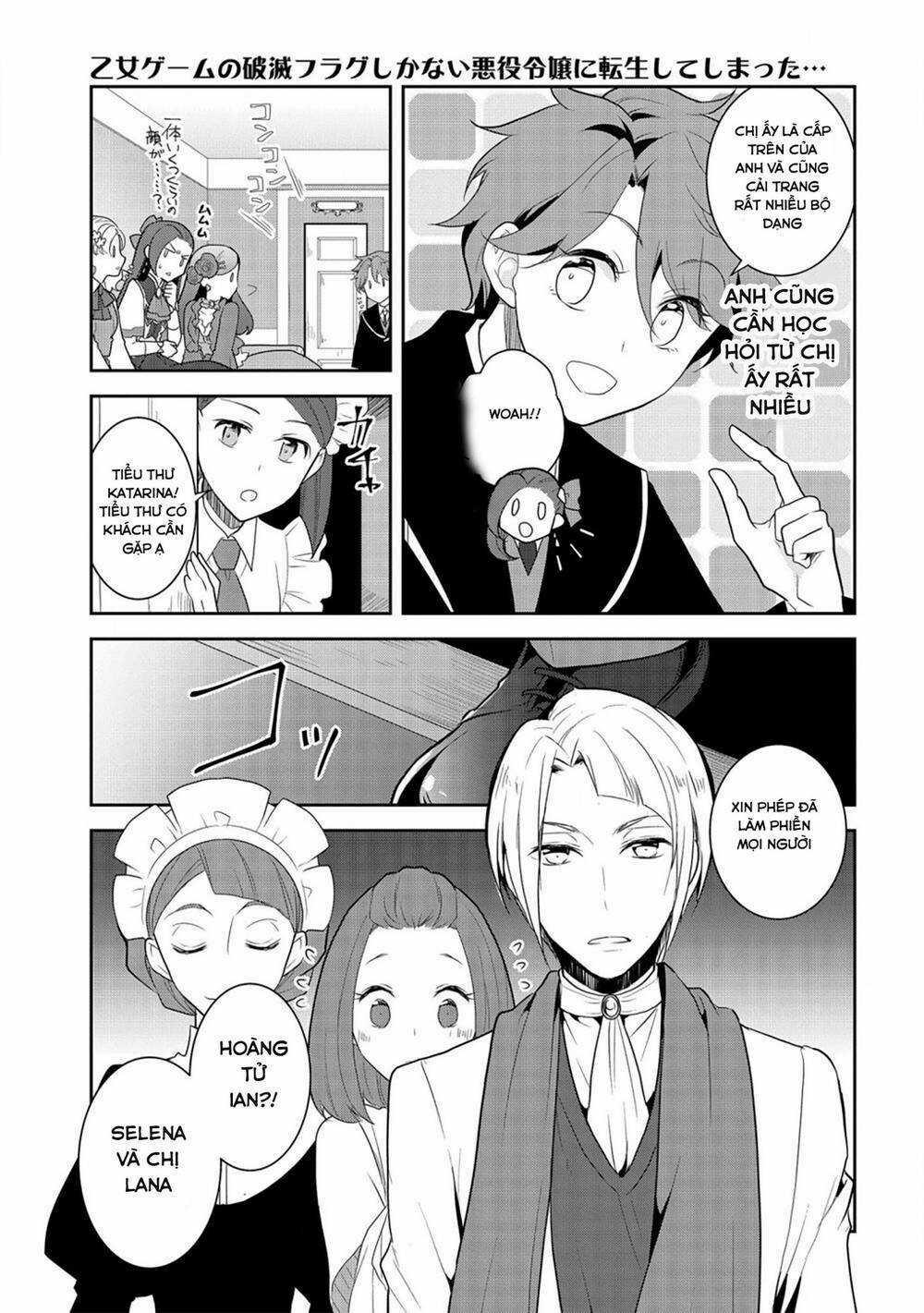 Sau Khi Được Tái Sinh, Tôi Bị Kéo Vào Game Otome Với Vai Trò Nữ Ác Nhân Và Bị Gắn Toàn Flag Đen... Chapter 34.1 trang 12