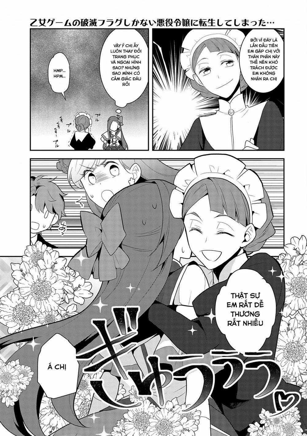 Sau Khi Được Tái Sinh, Tôi Bị Kéo Vào Game Otome Với Vai Trò Nữ Ác Nhân Và Bị Gắn Toàn Flag Đen... Chapter 34.2 trang 8