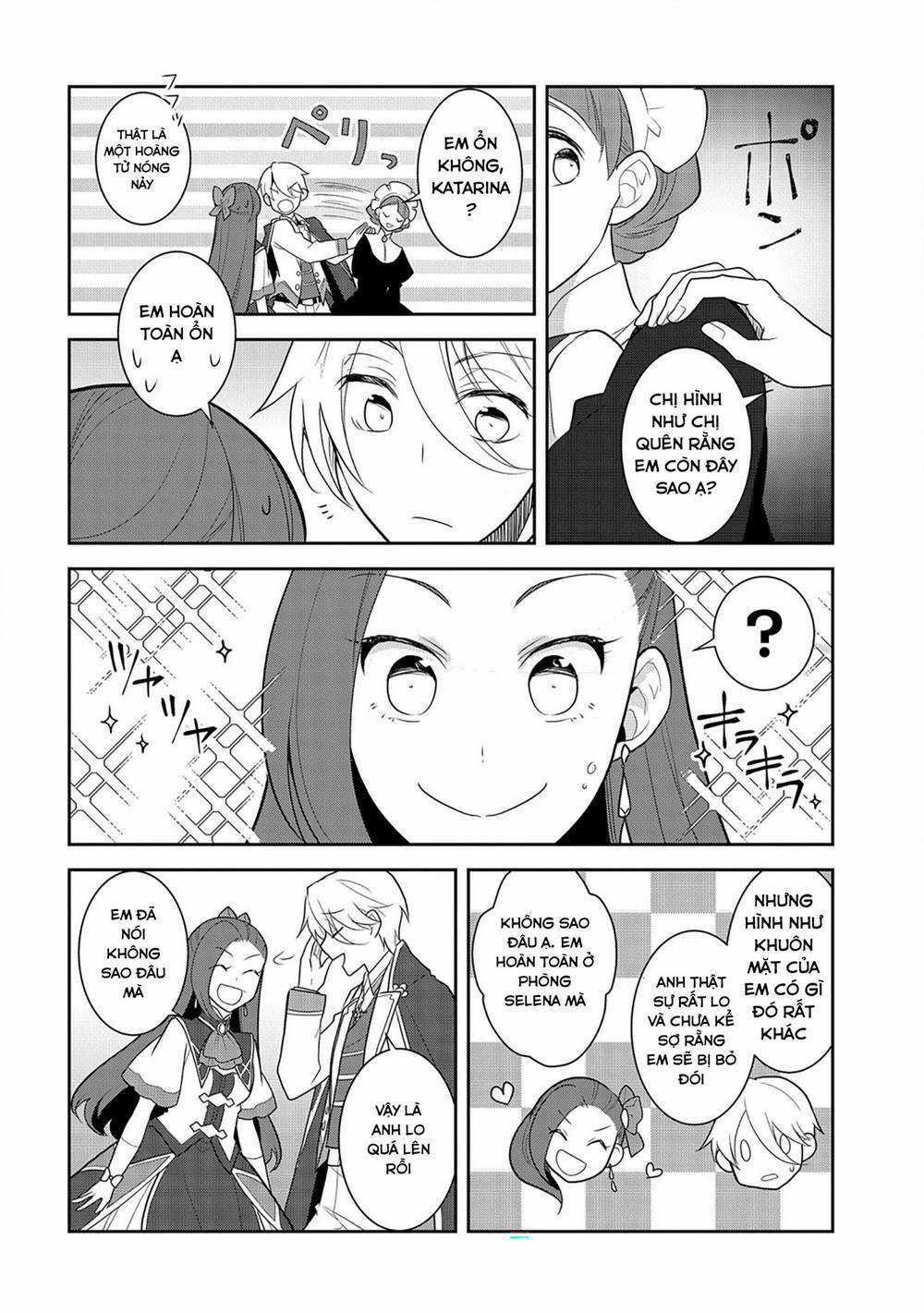 Sau Khi Được Tái Sinh, Tôi Bị Kéo Vào Game Otome Với Vai Trò Nữ Ác Nhân Và Bị Gắn Toàn Flag Đen... Chapter 34.2 trang 9