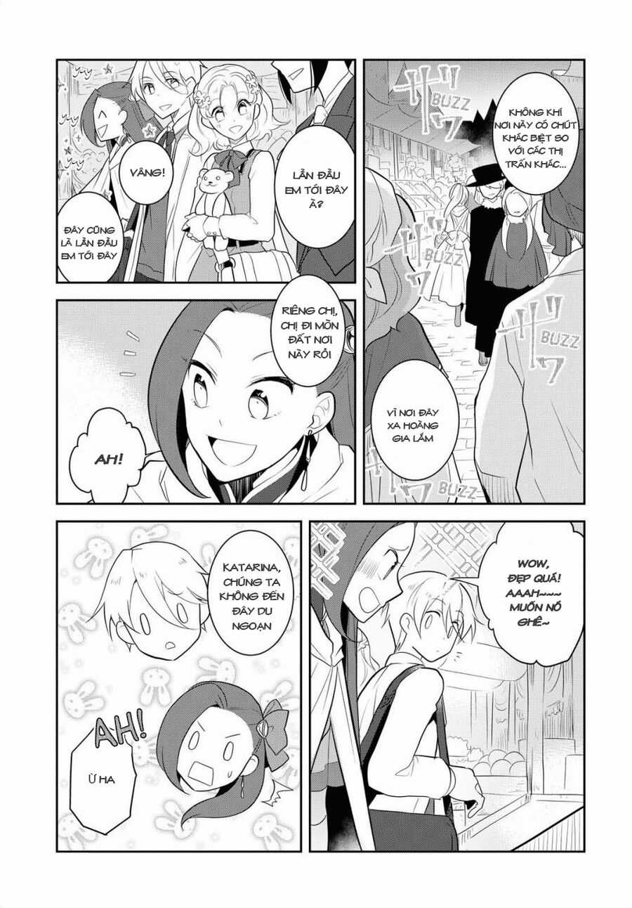 Sau Khi Được Tái Sinh, Tôi Bị Kéo Vào Game Otome Với Vai Trò Nữ Ác Nhân Và Bị Gắn Toàn Flag Đen... Chapter 37.1 trang 4