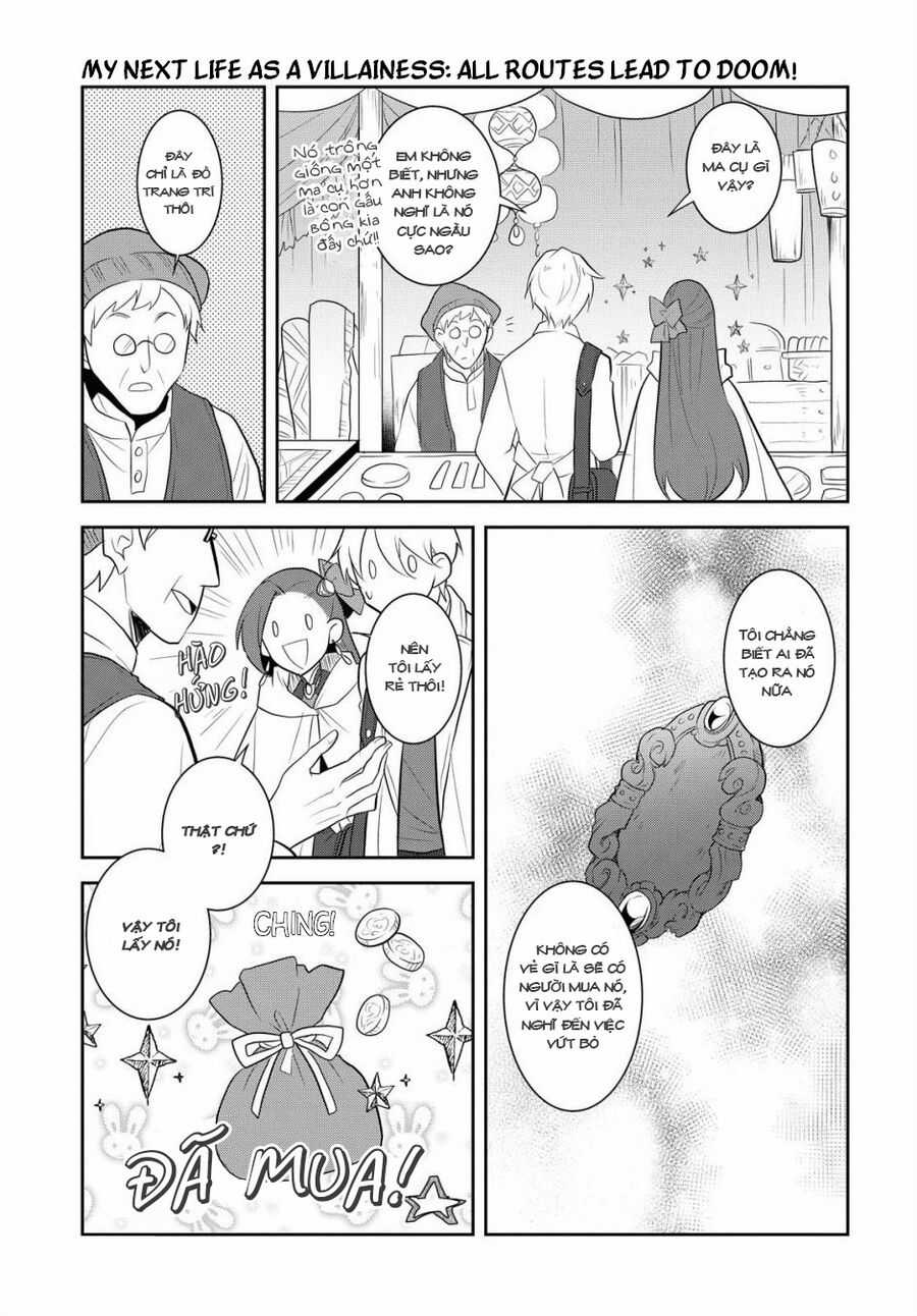 Sau Khi Được Tái Sinh, Tôi Bị Kéo Vào Game Otome Với Vai Trò Nữ Ác Nhân Và Bị Gắn Toàn Flag Đen... Chapter 37.1 trang 6