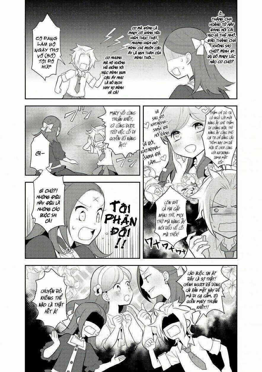 Sau Khi Được Tái Sinh, Tôi Bị Kéo Vào Game Otome Với Vai Trò Nữ Ác Nhân Và Bị Gắn Toàn Flag Đen... Chapter 4 trang 13