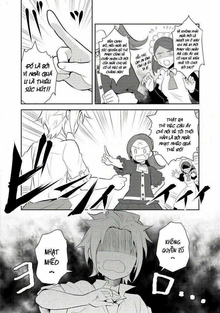 Sau Khi Được Tái Sinh, Tôi Bị Kéo Vào Game Otome Với Vai Trò Nữ Ác Nhân Và Bị Gắn Toàn Flag Đen... Chapter 4 trang 14