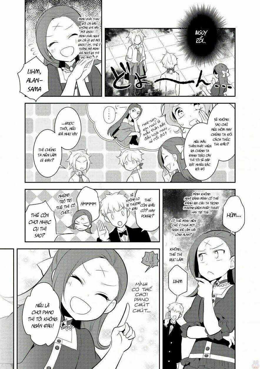 Sau Khi Được Tái Sinh, Tôi Bị Kéo Vào Game Otome Với Vai Trò Nữ Ác Nhân Và Bị Gắn Toàn Flag Đen... Chapter 4 trang 21