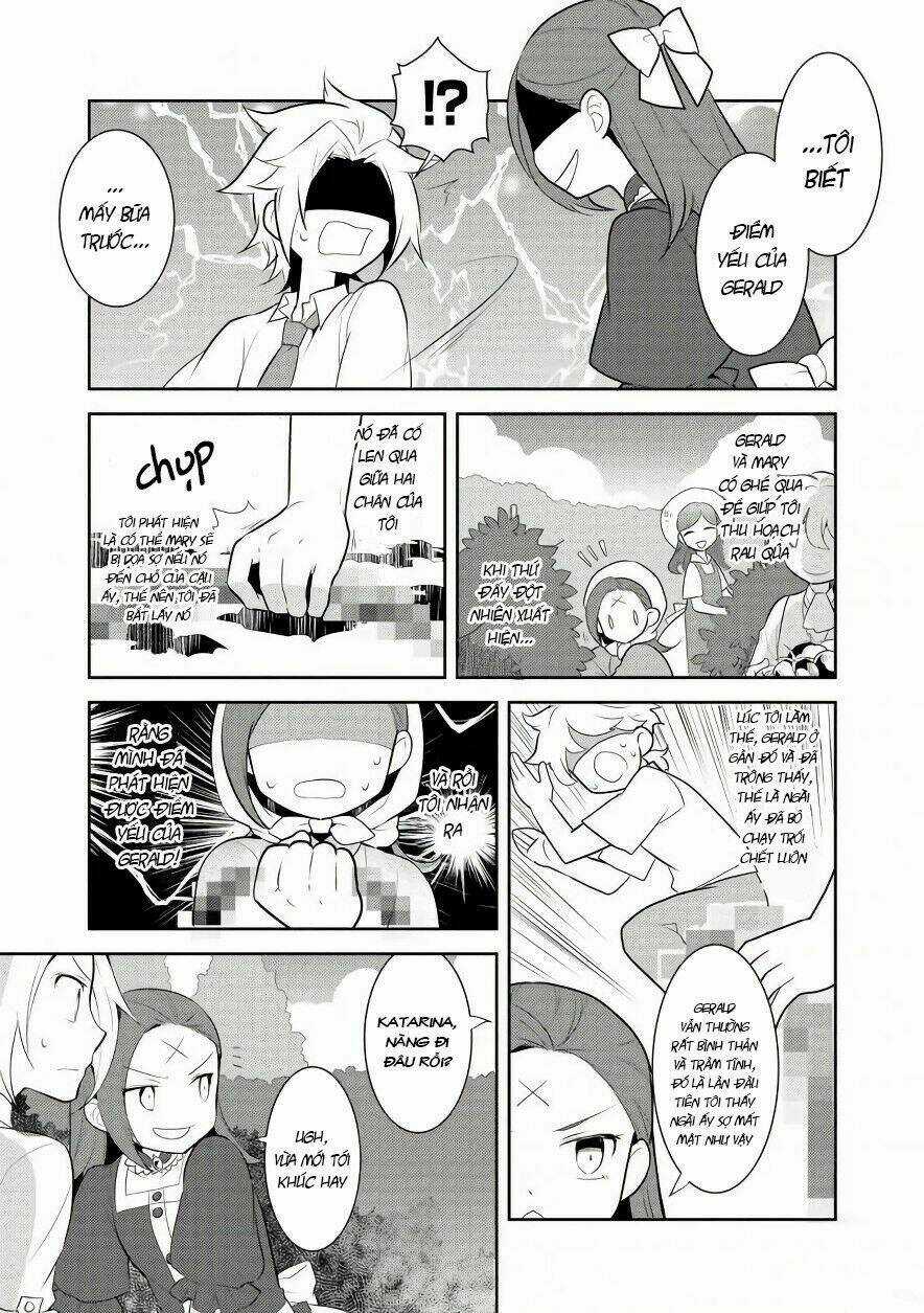 Sau Khi Được Tái Sinh, Tôi Bị Kéo Vào Game Otome Với Vai Trò Nữ Ác Nhân Và Bị Gắn Toàn Flag Đen... Chapter 4 trang 27