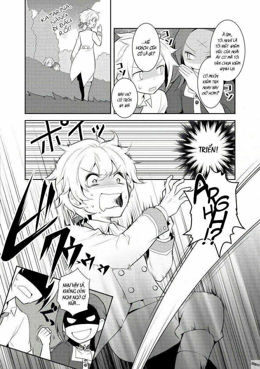 Sau Khi Được Tái Sinh, Tôi Bị Kéo Vào Game Otome Với Vai Trò Nữ Ác Nhân Và Bị Gắn Toàn Flag Đen... Chapter 4 trang 28