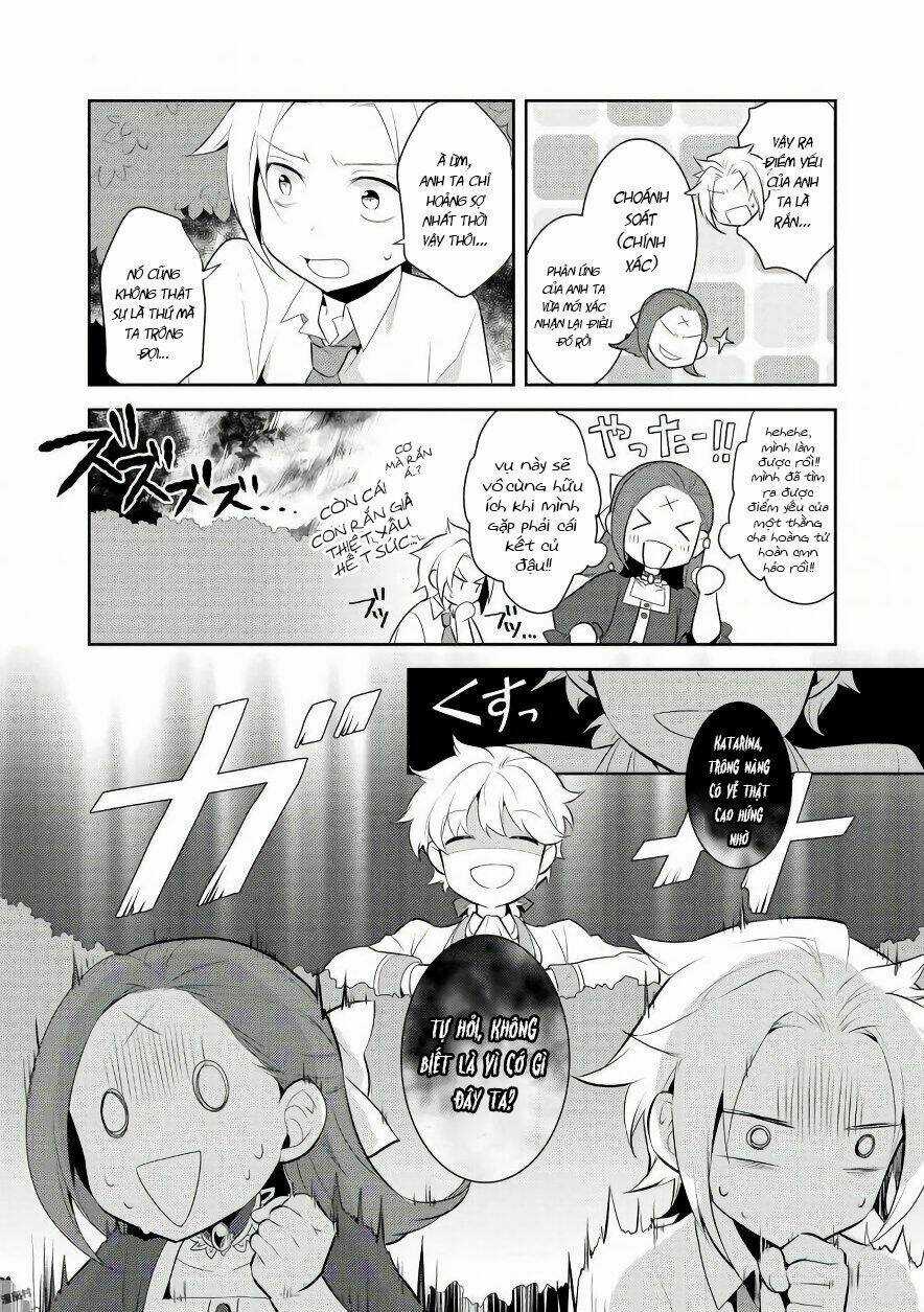 Sau Khi Được Tái Sinh, Tôi Bị Kéo Vào Game Otome Với Vai Trò Nữ Ác Nhân Và Bị Gắn Toàn Flag Đen... Chapter 4 trang 30