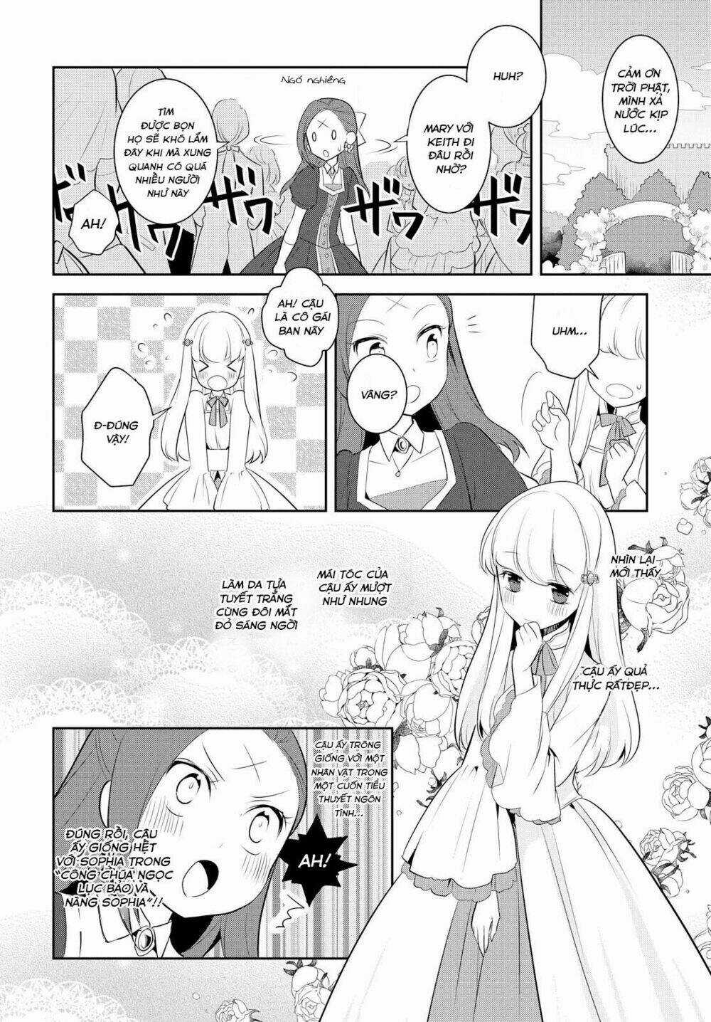 Sau Khi Được Tái Sinh, Tôi Bị Kéo Vào Game Otome Với Vai Trò Nữ Ác Nhân Và Bị Gắn Toàn Flag Đen... Chapter 5 trang 12