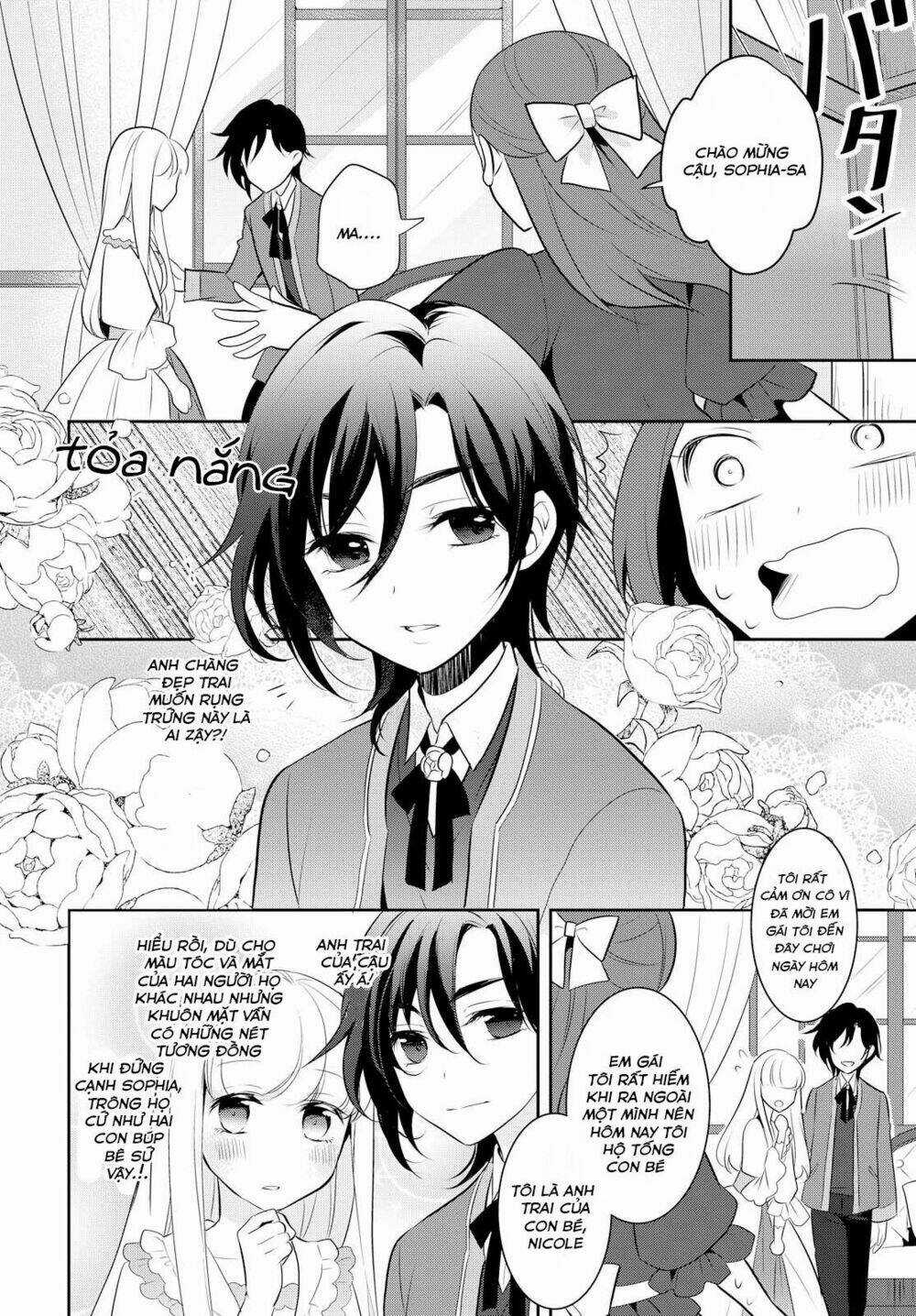 Sau Khi Được Tái Sinh, Tôi Bị Kéo Vào Game Otome Với Vai Trò Nữ Ác Nhân Và Bị Gắn Toàn Flag Đen... Chapter 5 trang 18